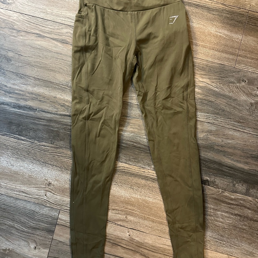 Gymshark Olive Green Leggings
